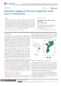 Evaluative Mapping of the Area Irrigated by Center Pivot in Mozambique