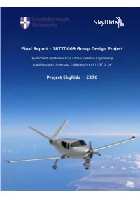 Final Report - 18TTD009 Group Design Project