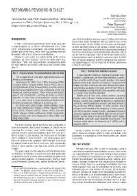 Reforming Pensions in Chile*