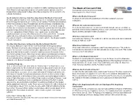 The Book of Concord FAQ God's Word
