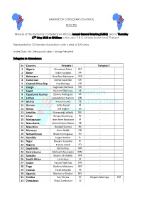 AGM Minutes When They Become Available