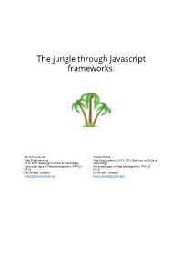 The Jungle Through Javascript Frameworks