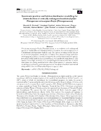 010 Systematic Position Distribution Modelling of Pittosporum Eriocarpum