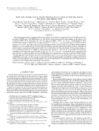 DUST and ATOMIC GAS in DWARF IRREGULAR GALAXIES of the M81 GROUP: the SINGS and THINGS VIEW Fabian Walter,1 John M