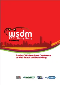 Fourth ACM International Conference on Web Search and Data Mining