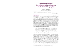 The Influence of Denis Cosgrove in the Field of Geography