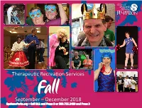 2018 Fall TRS Brochure