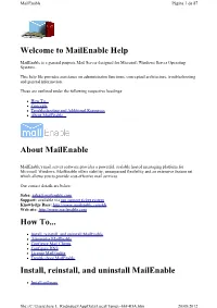 About Mailenable