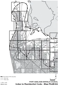 Port Adelaide Enfield Council Residential Code Maps (4.6 MB PDF)
