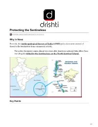Protecting the Sentinelese