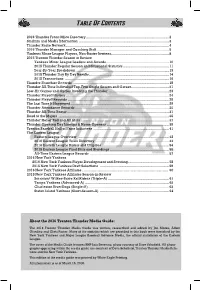 Table of Contents