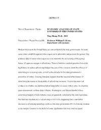 ABSTRACT Title of Dissertation / Thesis