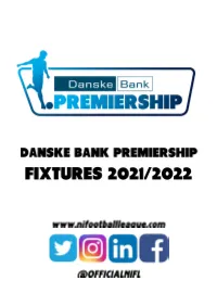 Premiership Fixtures 2021-2022.Pdf