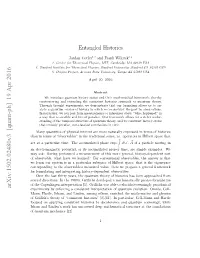 Arxiv:1502.02480V3 [Quant-Ph] 19 Apr 2016 Experiments by Enforcing a Consistent Interpretation of Quantum Evolution