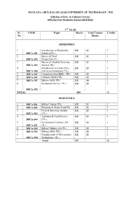 B.Sc in Culinary Science(2018-19)-13.6.19.Pdf
