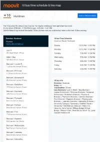 10 Bus Time Schedule & Line Route