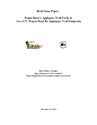 Draft Issue Paper