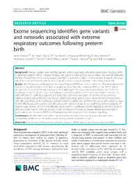 Exome Sequencing Identifies Gene Variants And