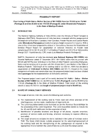 Feasibility Report Month: Oct 2018