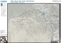 IRAQ - Mosul, Sinjar, Telafar, Tilkaif Districts Production Date: 23 June 2014 Reference Map - June 2014