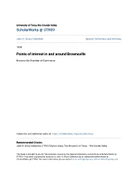 Points of Interest in and Around Brownsville