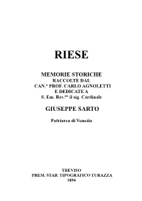 Riese-Memorie-Storiche.Pdf
