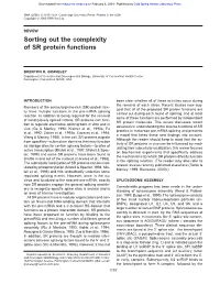 Sorting out the Complexity of SR Protein Functions