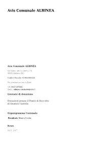 Avis Comunale ALBINEA