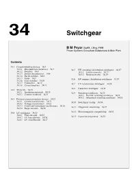 Ch34 Switchgear
