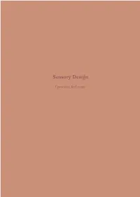 Sensory Design