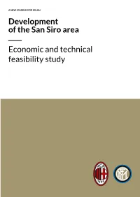 Development of the San Siro Area Economic and Technical Feasibility