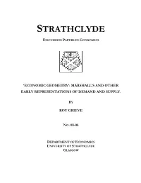 Introductory Discussions of Supply and Demand and of the Working of the Price Mechanism Normally Treat Quantities Demanded and S