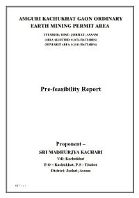 Prefeseabilty Report