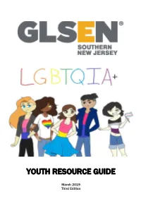 Youth Resource Guide
