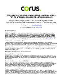 Corus-Returning-Series-Release