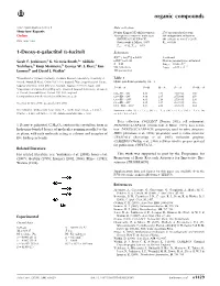 L-Fucitol) Reﬁnement R[F 2 >2�(F 2)] = 0.040 1 Restraint Sarah F