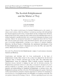 The Scottish Enlightenment and the Matter of Troy