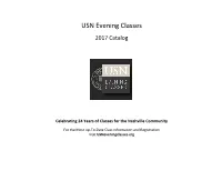 USN Evening Classes