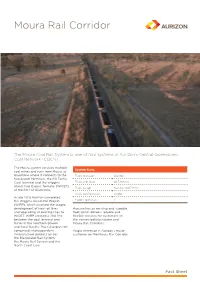 Moura Rail Corridor