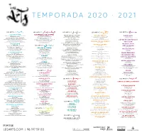Temporada 2020 · 2021