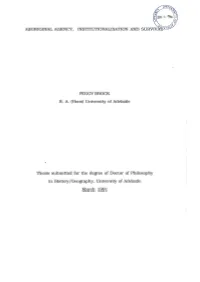 Aboriginal Agency, Institutionalisation and Survival