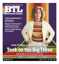HOW a TRANS AUTO ENTREPRENEUR Took on the Big Three and MORE in OUR 2021 AUTO GUIDE