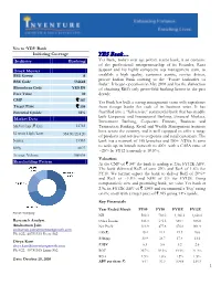 Initiating Coverage YES Bank…
