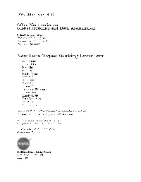 New Data Types Working Document