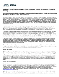 Pelephone Selects Novatel Wireless Mobile Broadband Devices for Its Mobile Broadband Offering