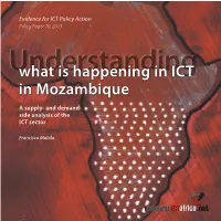 Understanding What Is Happening in ICT in Mozambique