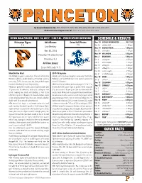 1 Quick Facts Schedule & Results