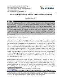 A Phenomenological Study