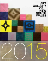 Art Gallery of New South Wales 2015 Year in Review