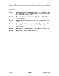 List of Annex Annex 1 Map Showing the Location and Boundary of the Former Whitfield Barracks Block S4, Block 58 and the Historic